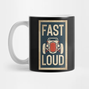 fast and loud retro car Mug